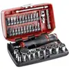 Image de Coffret petit cliquet 1/4'' Facom (douilles et embouts 6 pans)