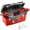 Image de Caisse a outils - facom - tbx1m.pb + 20 outils - 5 tournevis protwist + 9 clés mâles + 4 clés a fourche + marteau rivoir + pince