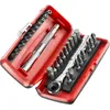 Image de Coffret dembouts 1/4 - FACOM - R.PEJ31PB - 31 pièces