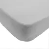 Image de BABYCALIN Drap Housse Bébé Gris 40 x 80 cm Jersey 130gr/m²