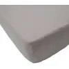 Image de BABYCALIN Drap housse 60x120 cm taupe