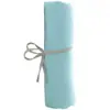Image de Drap Housse Jersey Extensible Lit 70x140 Cm Turquoise