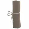 Image de Drap Housse Jersey Extensible Lit 70x140 Cm Taupe