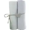 Image de Babycalin 2 Draps Housse Bébé Blanc Blanc 60 X 120 Cm - Jersey - 130gr/m²