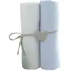 Image de Babycalin 2 Draps Housse Bébé Blanc Ciel 60 X 120 Cm Jersey - 130gr/m²