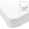 Image de BABYCALIN Lot de 2 draps housse 70x140 cm Blanc/blanc
