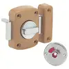 Image de Verrou automatique wc voyante bronzé 50mm thirard 00900954 585141