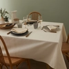 Image de Nappe Ronde Unie En Coton, Traitée Teflon, Cambrai - 180 Cm - Crème