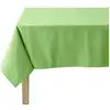 Image de Nappe rectangulaire unie en coton, traitée teflon, cambrai