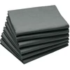 Image de Serviette de Table Coton Uni 45 x 45 cm, Coucke Anthracite - Coucke
