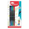 Image de Maped 4 Feutres Fin Graph Blister