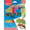Image de MAPED - Boîte Carton de 36 Crayons de Couleur Colorpeps - Mine Tendre et Résistante - Assorties