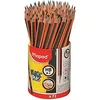 Image de Crayons à Papier HB - MAPED - Black'Peps - Ergonomique - Triangulaire - Pot de 72 Crayons