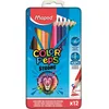 Image de Boîte métal de 12 crayons de couleur - Ultra résistant - ColorPeps Strong - Maped