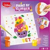 Image de Kit peinture au numéro Maped Creative Cupcake Multifood