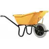 Image de Brouette Pick Up 110l Jaune Roue Increvable Racing