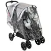 Image de BAMBISOL Habillage pluie pour poussette double