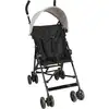 Image de Poussette Canne Fixe Avec Canopy Black Chiné