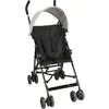 Image de Looping Poussette Canne Fixe avec Canopy Black Chiné