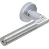 Image de Poignée à code électronique - VACHETTE - 82005 - Gris - Simple - Sur rosace gauche