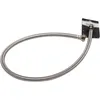 Image de Flexible sanitaire - BOUTTE - Double femelle - 12x17 - 80 cm - Annelé - Laiton nickelé