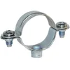 Image de Lot de 5 colliers simples de fixation BOUTTE - D: 14 mm - Gris argenté