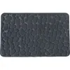 Image de Tapis de bain galet à mémoire de forme gris 50x80cm