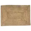 Image de Tapis déco rectangle en jute