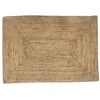 Image de Tapis déco rectangle en jute 70x140cm