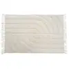Image de Tapis déco à franges en coton tufté