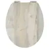 Image de Abattant wc effet bois