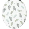 Image de Abattant WC Thermodur Feuillage GARDEN