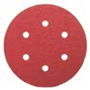 Image de BOSCH Lot de 5 Disques abrasifs Best for Wood - Ø125 - 8 Trous - Grain 180