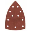 Image de Feuille abrasive pour ponceuse Multi avec bande auto-agrippante perforé Bosch Accessories 2608607410 Grain 180 (L x l)