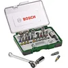 Image de Set vissage mixte Bosch - Kit 27 pièces Assortiment dEmbouts de Vissage avec Cliquet