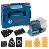 Image de Ponceuse vibrante - BOSCH - GSS18 V-10 - Sans batterie ni chargeur - accessoires - L-Boxx - 06019D0202