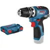 Image de Bosch - Perceuse-visseuse sans fil GSR 12V-35 FC Flexiclic - 35Nm sans batterie ni chargeur dans une L-Boxx 102 Professional