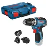 Image de Perceuse-visseuse Bosch Professional GSR 12V-35 FC Flexiclick sans batterie avec 4 adaptateurs FlexiClick + L-BOXX - 06019H3003