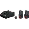 Image de Pack de 2 batteries GBA 12V 2.0Ah et un chargeur GAL 12V-40 en boite carton - BOSCH PROFESSIONAL - 1600A019R8