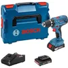 Image de Perceuse visseuse sans fil Bosch GSR 18V-21 + 2 batteries 2Ah + chargeur + coffret L-BOXX - BOSCH - 06019H1008