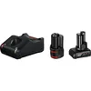 Image de Set 2 Batteries Bosch Professional 12V GBA 20Ah + 40Ah - 1600A01NC9