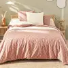 Image de Housse De Couette Imprimée En Viscose De Bambou, Emiko - 140 X 200 Cm - Rose Blush