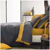 Image de Housse de couette bicolore en viscose de bambou, écorce