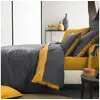 Image de Housse de couette bicolore en bambou, écorce D89-0192066-603000-OR