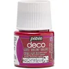 Image de Pébéo Flacon 45ml Peinture Deco Acrylique Brillante Rouge Velours