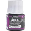 Image de Pébéo Flacon 45ml Peinture Deco Acrylique Nacrée Noir