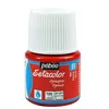 Image de Peinture tissu - PéBéo - Setacolor opaque - Rouge - 45 ml - Résistante au lavage