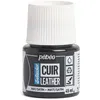 Image de Peinture cuir - PEBEO - Setacolor - 45 ml - Noir Extrême - Acrylique