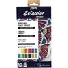 Image de Peinture Tissus - Pébéo - Setacolor Set Initiation - Opaque Mat - 12 Flacons de 20 ml - Couleurs Modernes