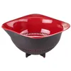 Image de Tefal Ingenio Passoire K2070614 Noir Et Rouge